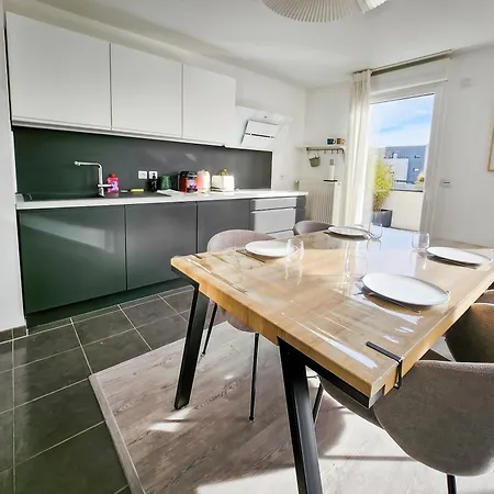 Spacieux, Terrasse, Disneyland Apartman Montévrain