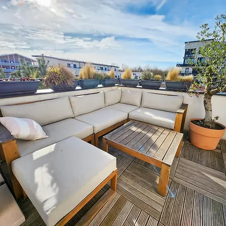Spacieux, Terrasse, Disneyland Apartman *